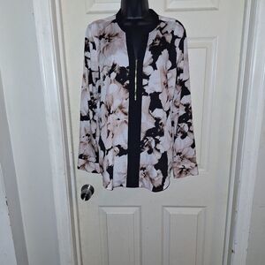 Calvin Klein floral blouse